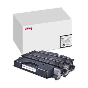 Viking - Tonercartridge - Zwart - Compatibel met HP 05X CE505XD - Duopack - Tot 13.000 pagina's