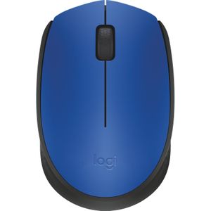 Logitech M171 (Draadloze), Muis, Blauw