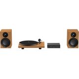 Pro-Ject - Colourful Audio System E - Bruin - Audio Systeem