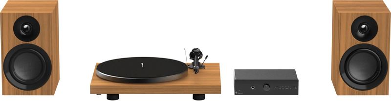 Pro-Ject - Colourful Audio System E - Bruin - Audio Systeem