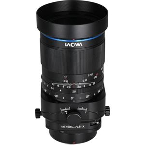 Laowa 100mm f/2.8 Tilt Shift 1X Macro Lens Nikon Z (Nikon Z, Volledig formaat), Objectief, Zwart