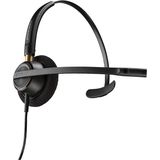 Poly EncorePro 510D with Quick Disconnect Monoaural Digital Headset TAA Bedraad Hoofdband Oproepen/muziek Zwart