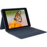 Logitech Rugged Combo 3 - CLASSIC BLUE - DEU - WW (EE, iPad 2019 (7e Gen), iPad 2020 (8e generatie)), Tablet toetsenbord, Blauw
