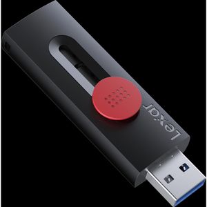 Lexar - JumpDrive D300 - USB-stick - Zwart - 64 GB, USB-A, USB-C, Overdrachtssnelheden tot 130 MB/s