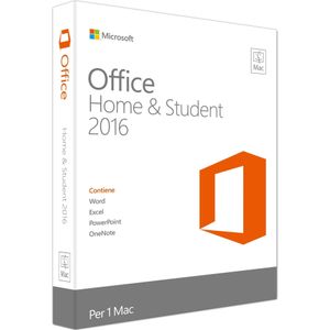Microsoft Office 2016 Home en Student voor Mac OS