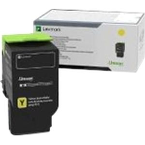 Lexmark 78C0U40 tonercartridge Geel