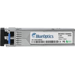 BlueOptics Garland Technology SFPEX40km Compatibele SFP BO05C13640D, Zendontvangers, Zilver