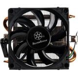 Silverstone - SST-KR01 - Processorkoeler - Zilver - Laag Profiel - 80 mm