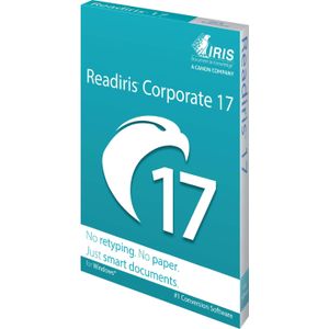 I.R.I.S. Readiris Corporate 17 1 licentie(s) Elektronische Software Download (ESD) 1 jaar