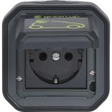 Stopcontact - Voor Vochtige Ruimtes - 16 A - 230 V - Flexibele Montage