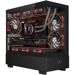 KeepOut XC-301 GLASS (mATX, ITX), PC-behuizing, Zwart