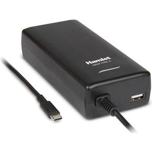 Hamlet XPWNB100PDU Adapter en omvormer intern 112 W zwart (112 W), Voeding voor notebooks, Zwart
