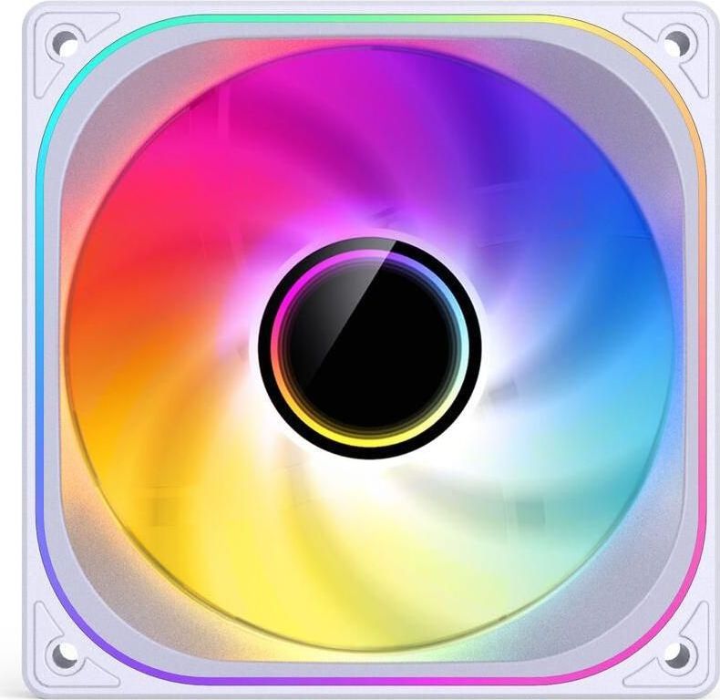 Jonsbo - ZB-120 - PC Ventilator - 120 mm - Wit - PWM ARGB