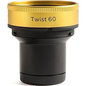 Lensbaby Twist 60 Optiek, 60 mm (Volledig formaat), Objectief, Zwart
