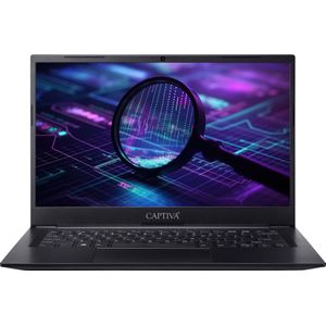 Captiva Power Starter I84-539 Core i7 Iris Xe Graphics (14"", Intel Core i7-1255U, 32 GB, 1000 GB, NL), Notebook, Zilver