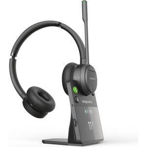 Gequdio - GC-4 - Headset - Draadloos - DECT en Bluetooth - Inclusief Basisstation