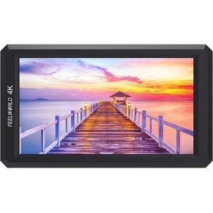 Feelworld - 5,7" 4K F6 HDMI-input Monitor - LED-scherm - Met Tilt Arm