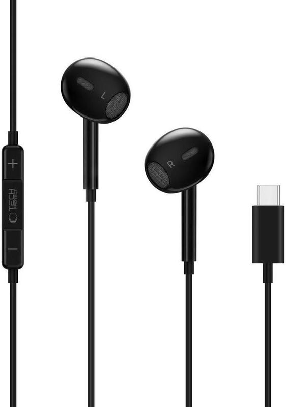 Tech-Protect - Ultraboost Core G2 - Koptelefoon - Zwart - Bedraad