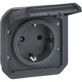 Plexo - Beschermende Contactdoos - Spatwaterdicht - IP44 - Wit