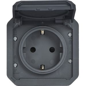 Plexo - Beschermende Contactdoos - Spatwaterdicht - IP44 - Wit