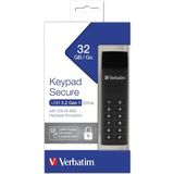 Keypad Secure USB-stick - 256-bits AES Hardwareversleuteling - Ingebouwd Toetsenbord