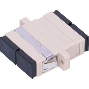 Extralink ADAPTER SC/PC SC/UPC MM DUPLEX - Adapter (sc), Netwerkadapter, Grijs