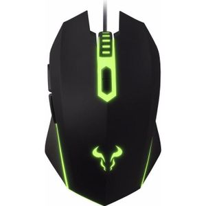 Riotoro Uruz Z5 Klassiek (Bedraad), Muis, Zwart