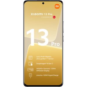 Xiaomi 13 Pro (256 GB, Keramisch Wit, 6.73"", SIM + eSIM, 50 Mpx, 5G), Smartphone, Wit