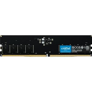 Crucial - CT64G56C46U5 - RAM - Zwart - 64GB - 5600MHz - DDR5 U-DIMM