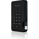 iStorage diskAshur2 SSD - Externe Harde Schijf - 512GB - Cijfercode - Zwart
