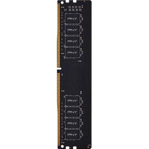 PNY MD8GSD43200-TB, 8 GB, 1 x 8 GB, DDR4, 3200 MHz, 288-pens DIMM (1 x 8GB, 3200 MHz, DDR4 RAM, DIMM 288 pin), RAM, Zwart