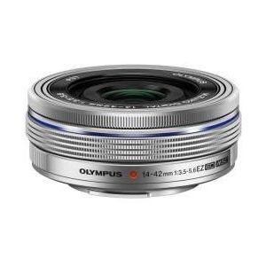 Olympus M.Zuiko ED F3.5-5.6 EZ PANCAKE Standaardlens Zilver (Micro Vier Derde, Micro Vier Derde), Objectief, Zilver