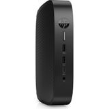 HP - Elite t655 - Thin Client - Zwart - AMD Ryzen R2314 - 8GB DDR4 - 32GB/SSD