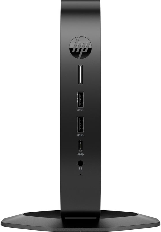 HP - Elite t655 - Thin Client - Zwart - AMD Ryzen R2314 - 8GB DDR4 - 32GB/SSD
