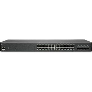 SonicWall Schakelaar SWS14-24 (24 ports), Netwerkschakelaar, Zwart