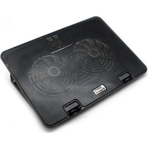 Sbox CP-101 Koelkussen Voor 15.6 Laptops, Notebookstandaard, Zwart