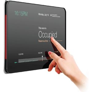 IAdea AIO octa-core 300nit PoE (10,1 inch) Pixel LCD 802.11b Wi-Fi 4 (802.11n), Plastic, Accessoires voor digitale bewegwijzering, Wit, Zwart