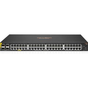 Hpe - Aruba 6100 - Switch - 48G PoE+ - 4SFP+ - Zwart