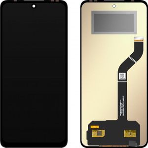 MP Display Unit für Xiaomi 12 Lite, w/o Frame, Aftermarket, Schwarz, Onderdelen voor mobiele apparaten