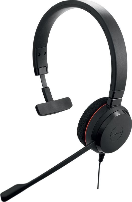 Jabra Evolve 20 Headset Bedraad Hoofdband Kantoor/callcenter USB Type-C / USB Type-A Zwart