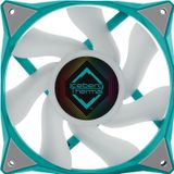 Iceberg - Thermal IceGALE ARGB - Computer Case Fan - Turquoise - 12 cm - 1 stuk