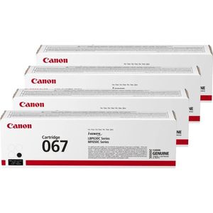 Canon - 067 - Toner Combo Pack - Zwart - Cyaan - Magenta - Geel