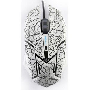 Blue - Auroza - Bedrade Muis - Wit - Ergonomisch Ontwerp - 4000 dpi