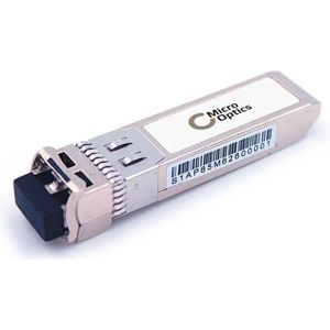 MicroOptics SFP+ 850nm, MMF, 300m, LC, Zendontvangers, Zilver