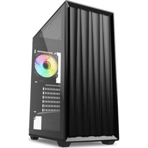 Sharkoon - VK3 RGB - PC Behuizing - Zwart - ATX Tower met RGB Verlichting