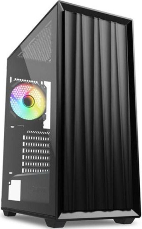 Sharkoon - VK3 RGB - PC Behuizing - Zwart - ATX Tower met RGB Verlichting