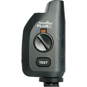 PocketWizard Plus X 2-Pack Zendontvanger (Wi-Fi), Afstandsbediening, Zwart