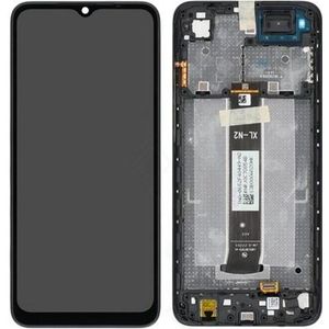 Xiaomi LCD + Touch + Frame voor 220733SI Redmi A1 - zwart (Scherm), Onderdelen voor mobiele apparaten, Zwart