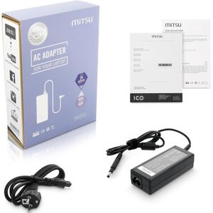 Mitsu * Pow. Sup. HP 19,5 V 3,33A ZM / HP195333 (90 W), Voeding voor notebooks, Zwart