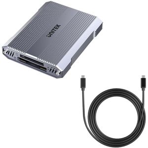 Unitek - Kaartlezer - CF Express SD/microSD - USB A 10 Gbps